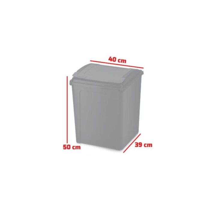 Kosz do segregacji odpadów Sorter Wham 50l na śmieci - obrazek 10