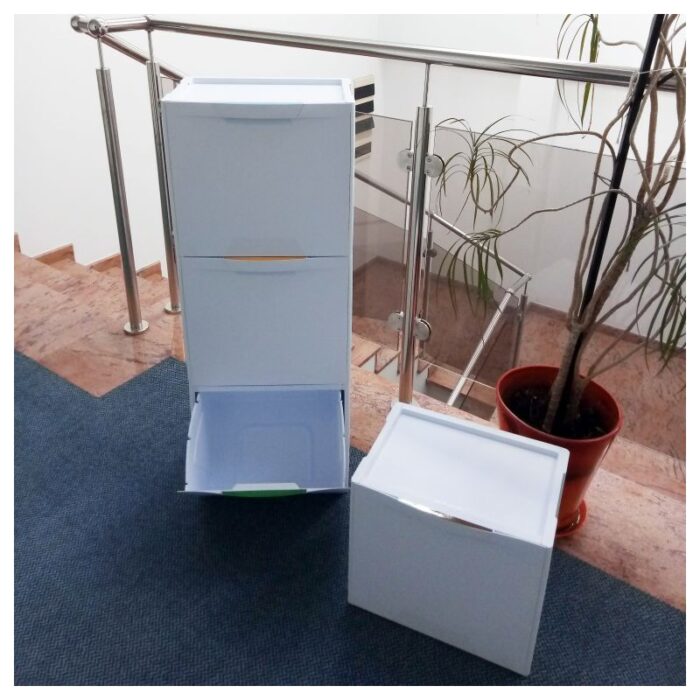 Kosz na śmieci modułowy Ecocubes 22 L - obrazek 5