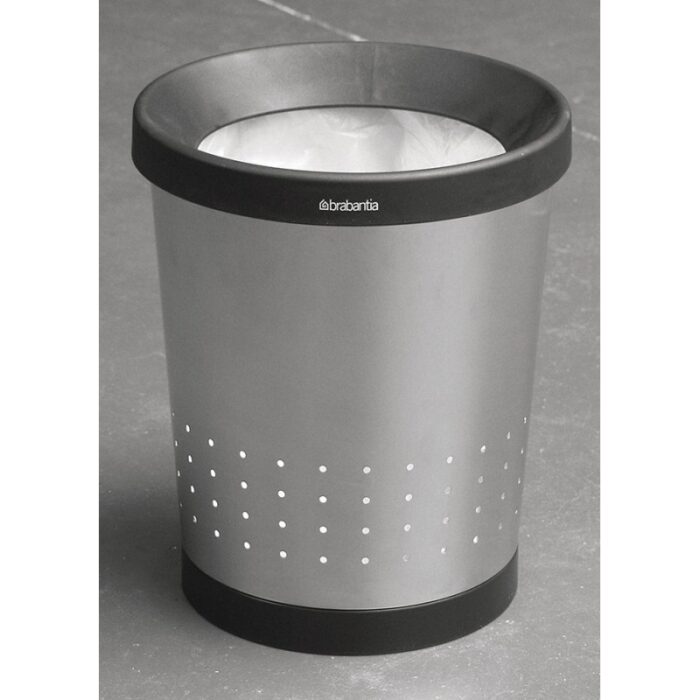 Kosz stożkowy do papieru 11l Brabantia stal matowa/ polerowana - obrazek 3