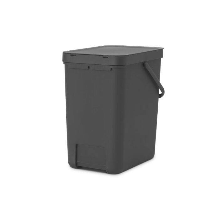 Kosz do segregacji odpadów Brabantia Sort & Go 25l szary - obrazek 2