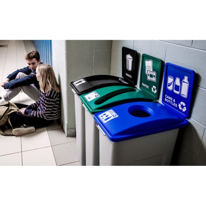 Zestaw do recyklingu odpadów Stacja Waste 3x87l