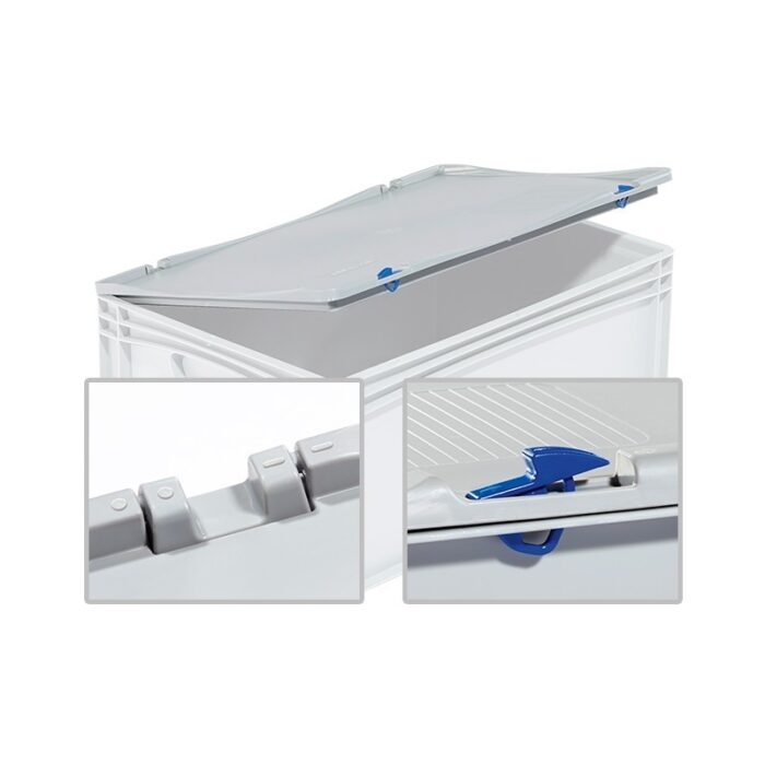 Pokrywa na zawiasach do skrzynki basicline 400x300 mm - obrazek 2