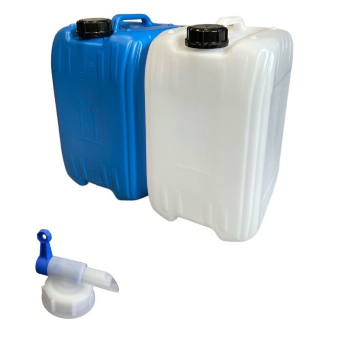 Kanister 20l UN do wody, chemii HDPE z podziałką - obrazek 4
