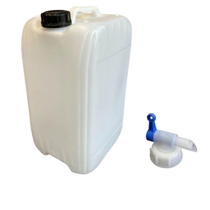 Kanister 25l UN HDPE do wody, chemii - obrazek 2