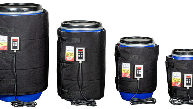 Ogrzewacz beczek od 25l do 200 l w zakresie 0-90°C Płaszcz grzewczy