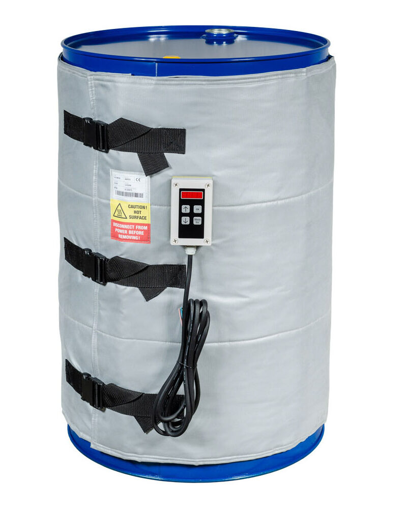 Ogrzewacz beczek od 25L do 200L w zakresie 0-200°C Płaszcz grzewczy