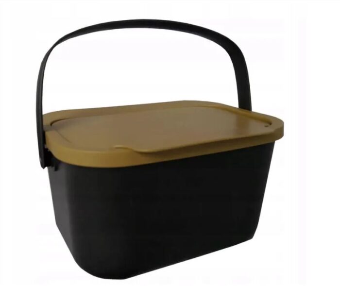 POJEMNIK KOSZ NA ODPADKI OBIERKI BIO BINI 4,5L - obrazek 2