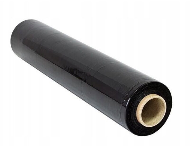 FOLIA STRETCH STRECZ 3kg czarna 2,7 kg netto XXL