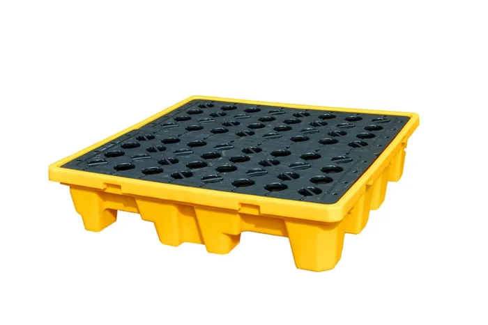 Wanna paleta ociekowa wychwytowa 130x130x30 na 4 beczki lub IBC 200l
