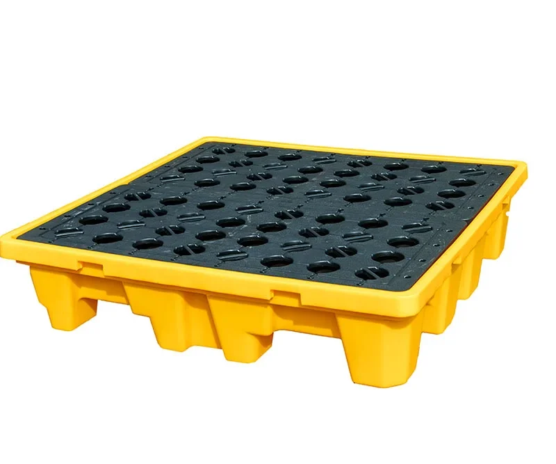 Wanna paleta ociekowa wychwytowa 130x130x30 na 4 beczki lub IBC 200l