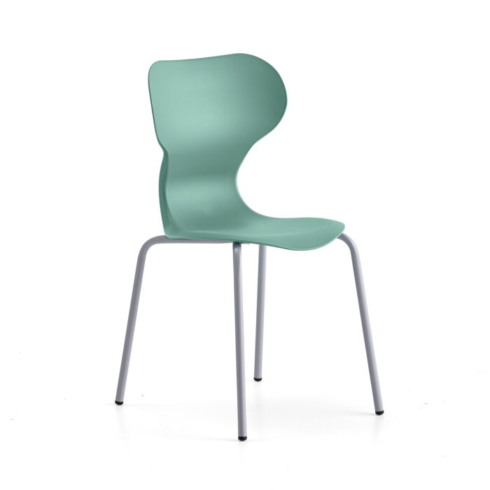 Krzesło BRIAN, 4 nogi, zielony