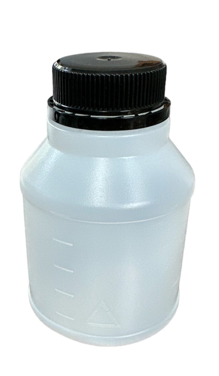 Butelki okragłe HDPE 100ml, 250ml, 500ml, 1000ml do substancji chemicznych i innych płynów - obrazek 2