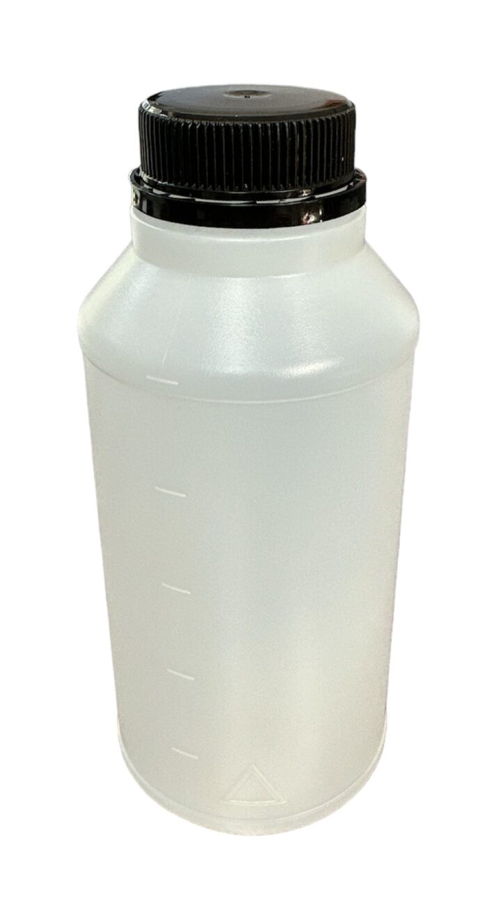 Butelki okragłe HDPE 100ml, 250ml, 500ml, 1000ml do substancji chemicznych i innych płynów - obrazek 4