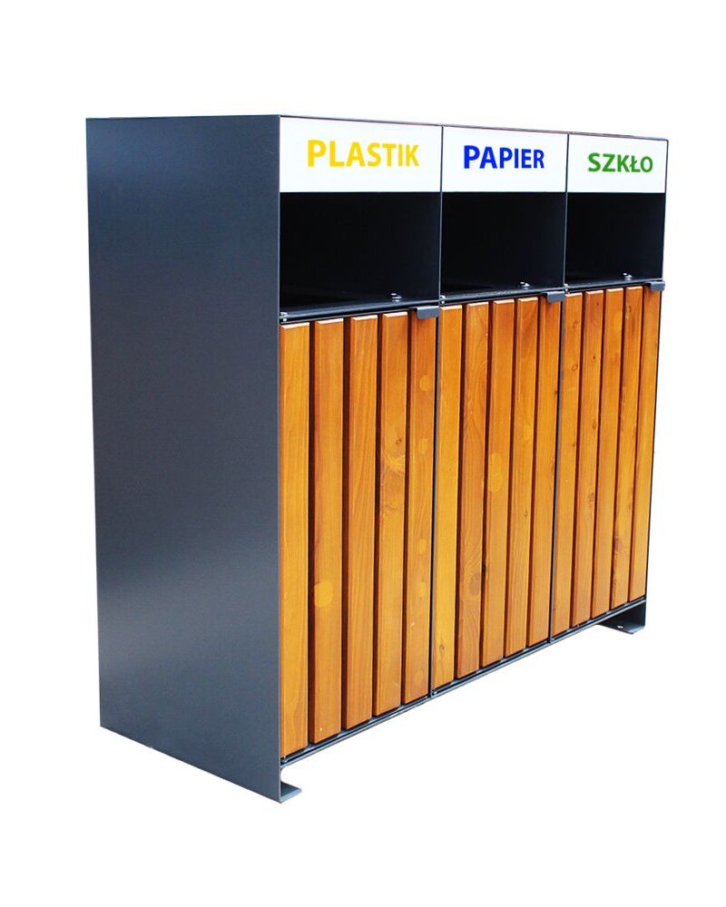 Kosz do segregacji DOZEN, 180l