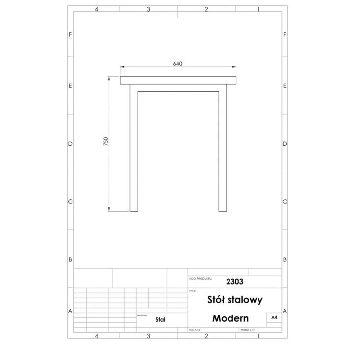 stół stolik