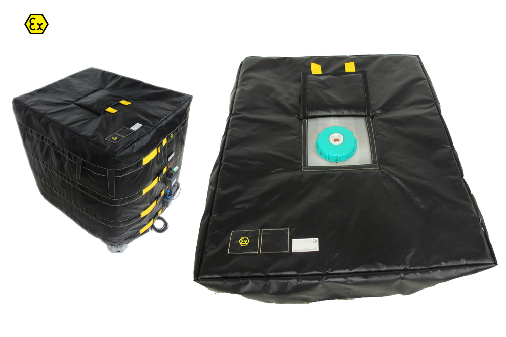 Pokrywa izolacyjna EX do zbiornika IBC - obrazek 2