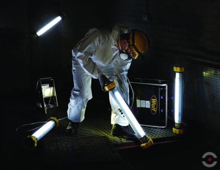 Przenośna lampa Ex ATEX Wolf fluorescencyjna, LED - obrazek 2