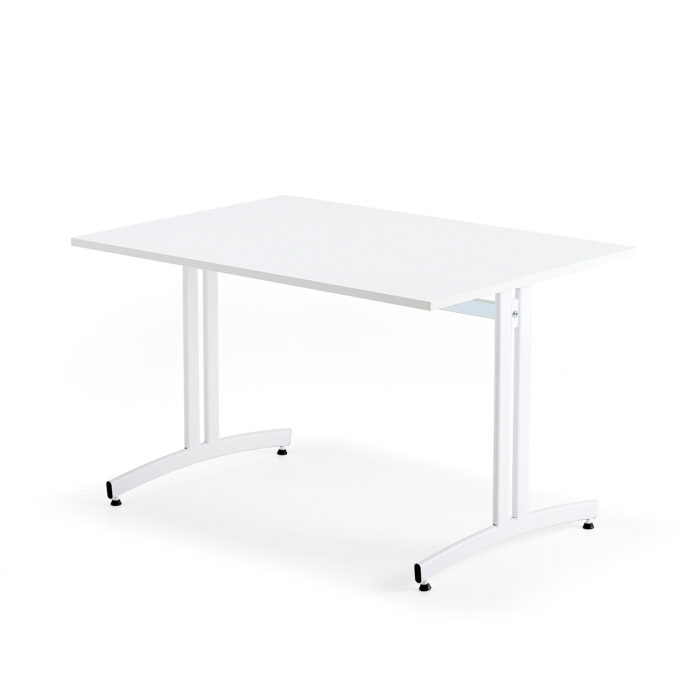 Stół do stołówki SANNA, 1200x800x720 mm, biały