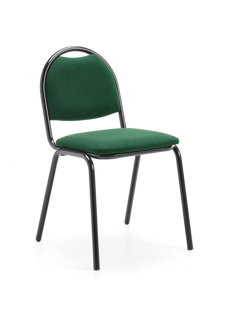 Krzesło WARREN, zielony, czarny