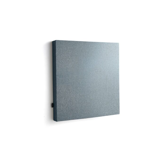Panel akustyczny POLY, kwadratowy, 600x600x56 mm, ścienny, jasnoniebieski