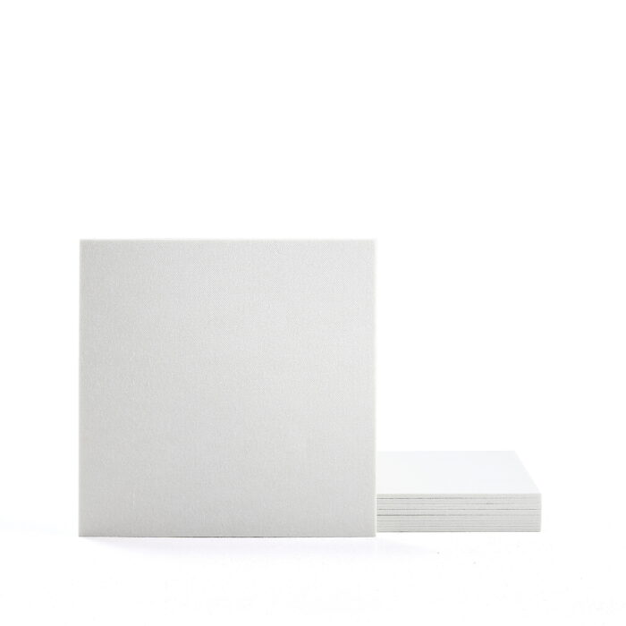 Panel akustyczny PATTERN, 8 szt., 600x600x11 mm, biały