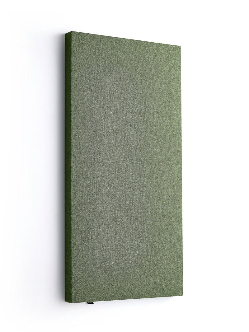 Panel akustyczny POLY, prostokątny, 600x1180x56 mm, ścienny, zielony