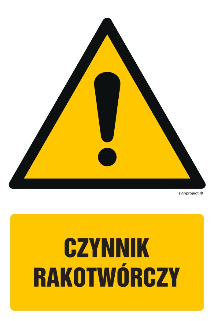 GF004 Czynnik rakotwórczy -  9 naklejek