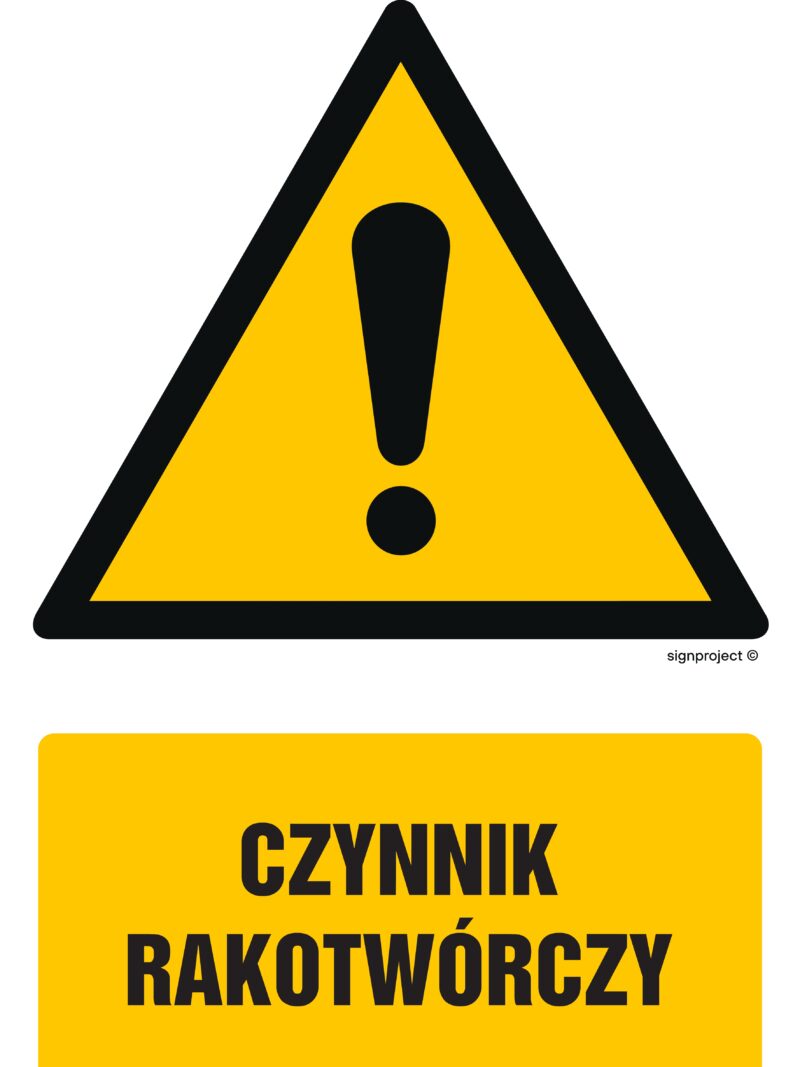 GF004 Czynnik rakotwórczy -  9 naklejek
