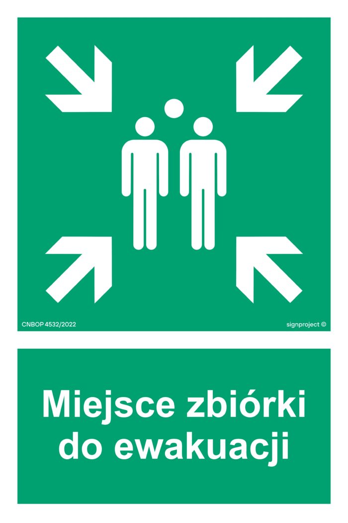 AF007 Miejsce zbiórki do ewakuacji