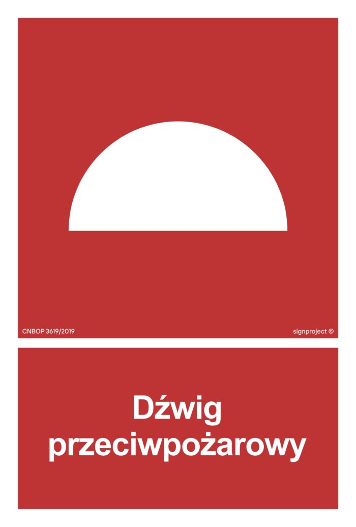 BB009 Dźwig przeciwpożarowy -  9 naklejek