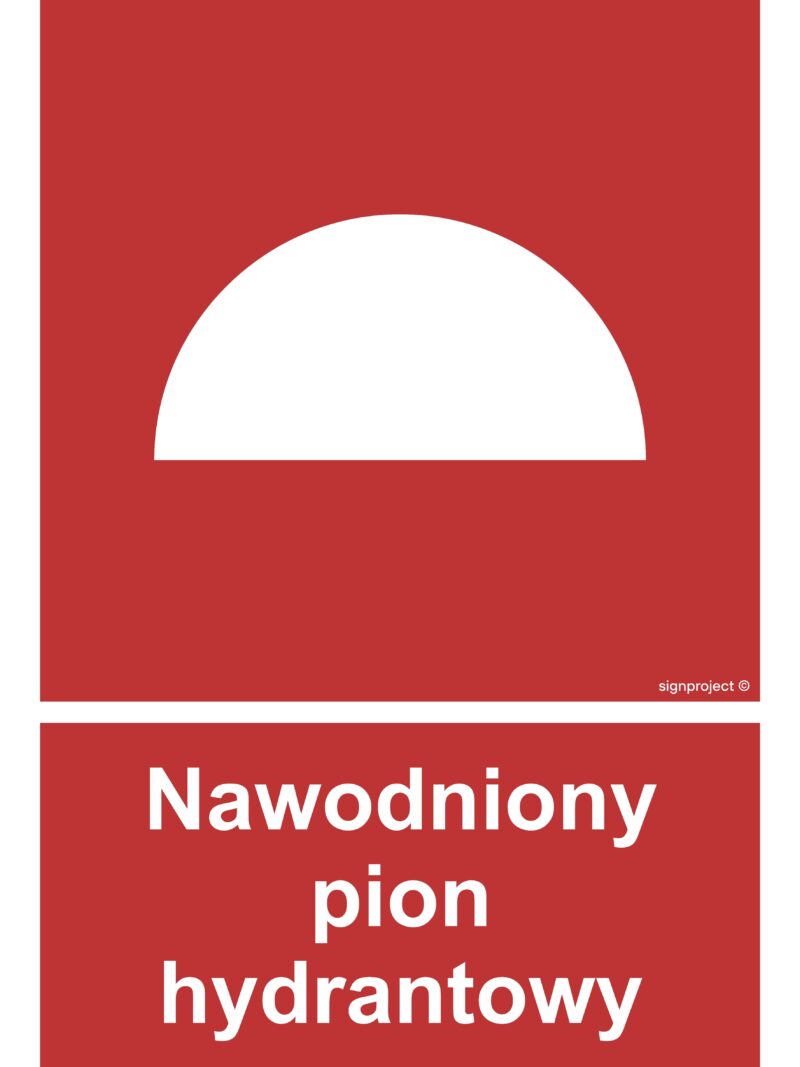 BB019 Nawodniony pion hydrantowy -  9 naklejek