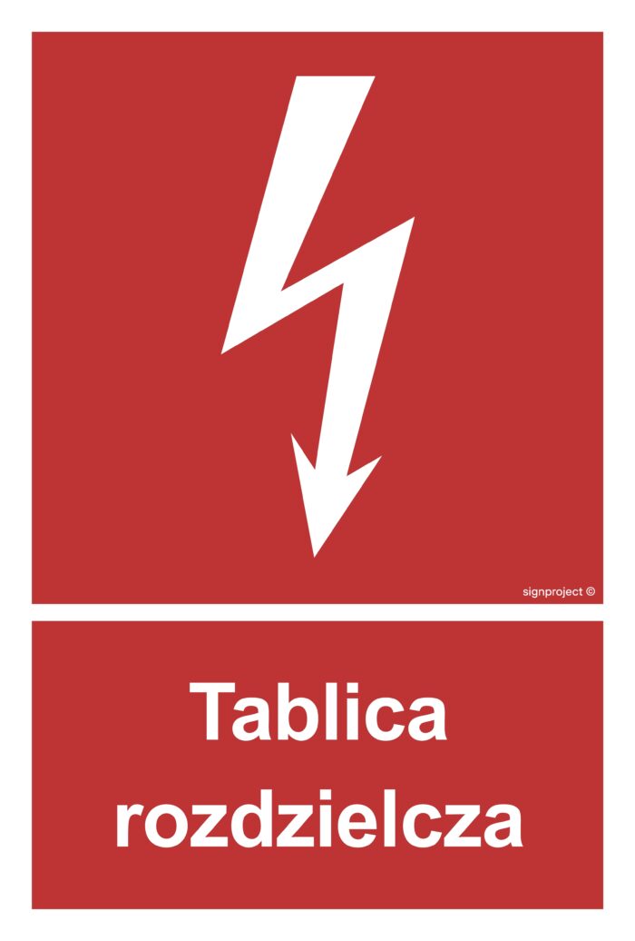 BC009 Tablica rozdzielcza -  9 naklejek