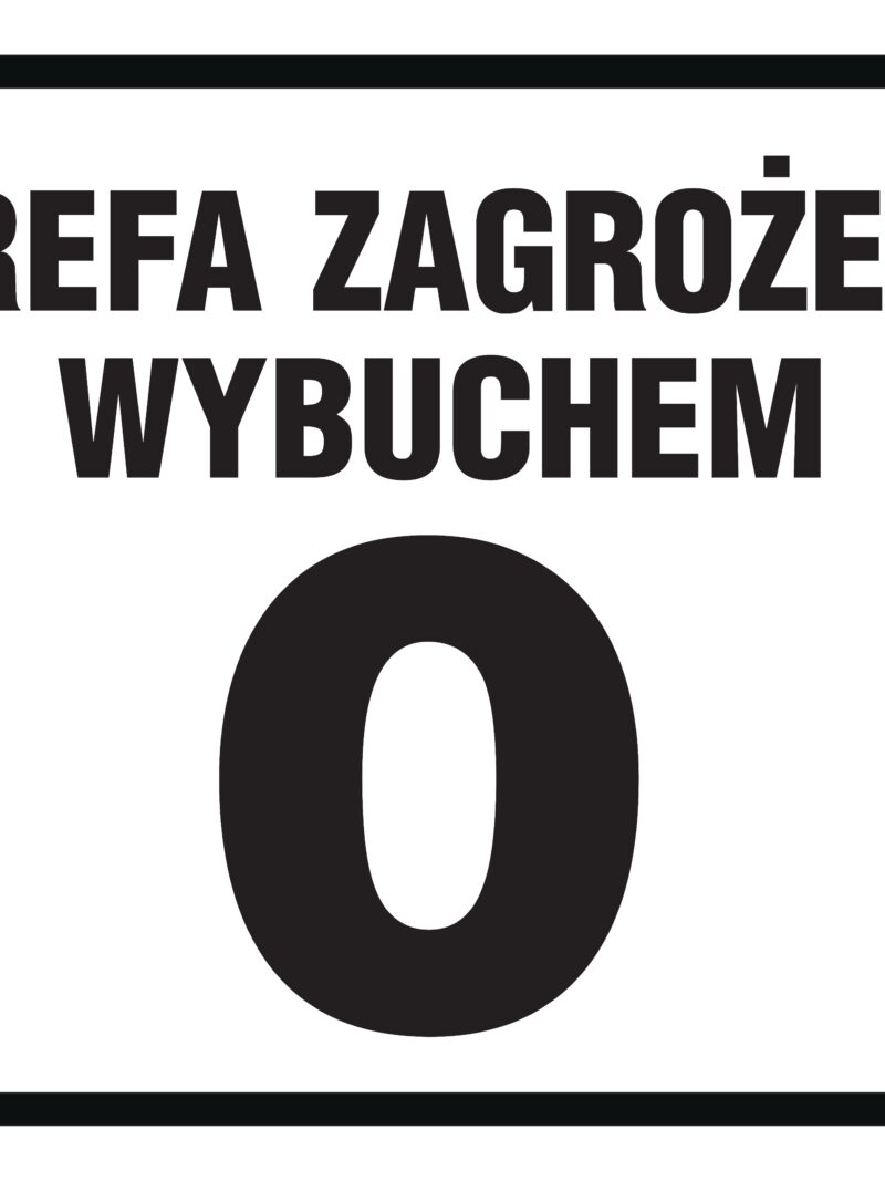 NB022 Strefa zagrożenia wybuchem 0