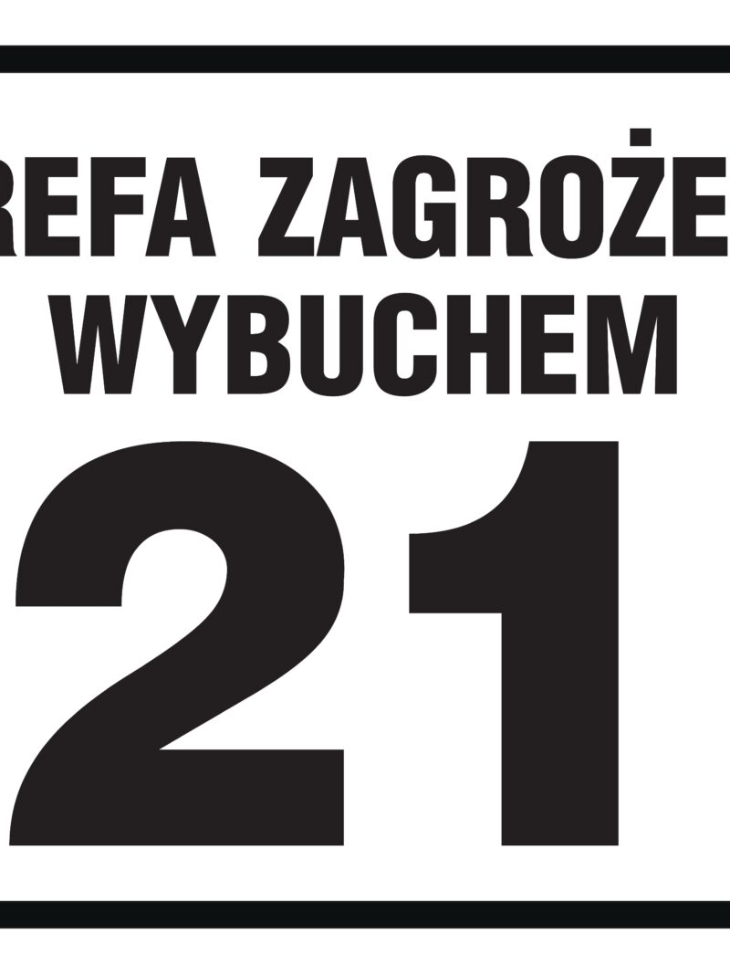 NB023 Strefa zagrożenia wybuchem 21