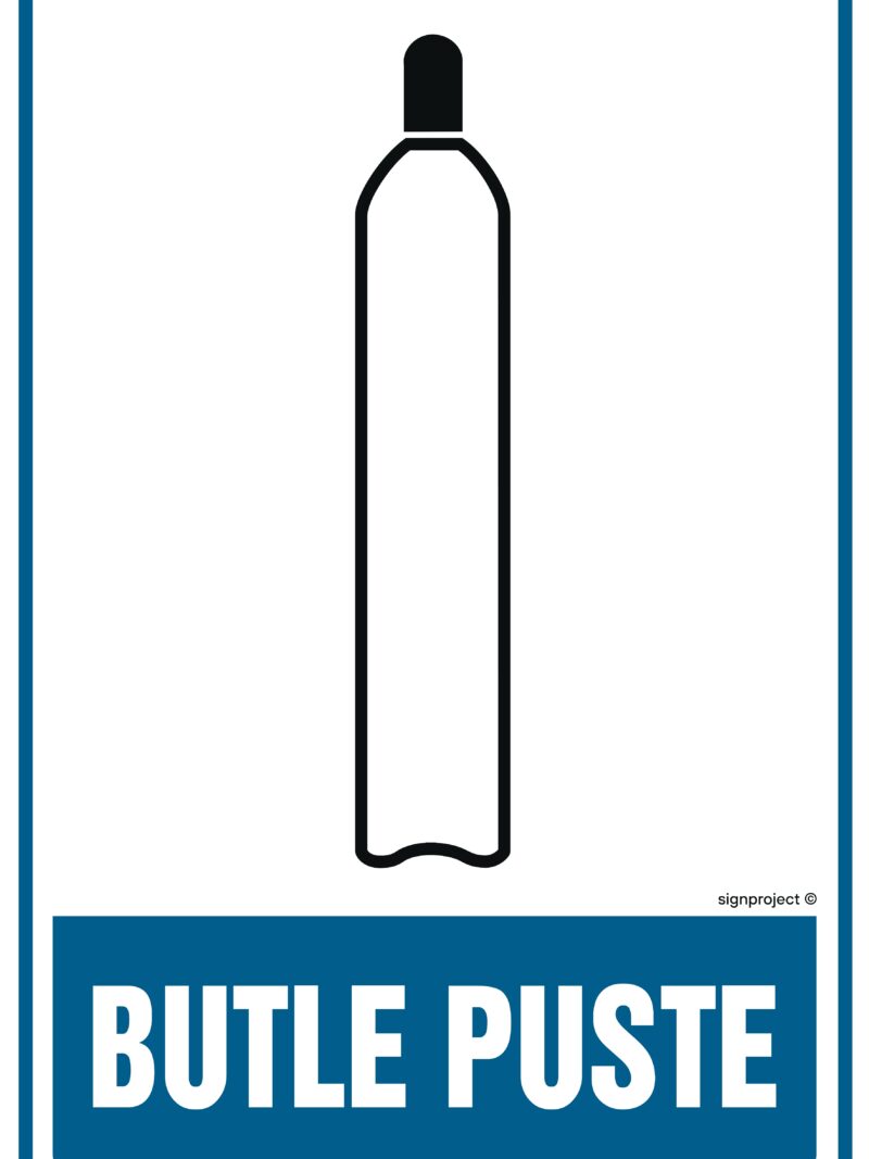 JD004 Butle puste -  9 naklejek