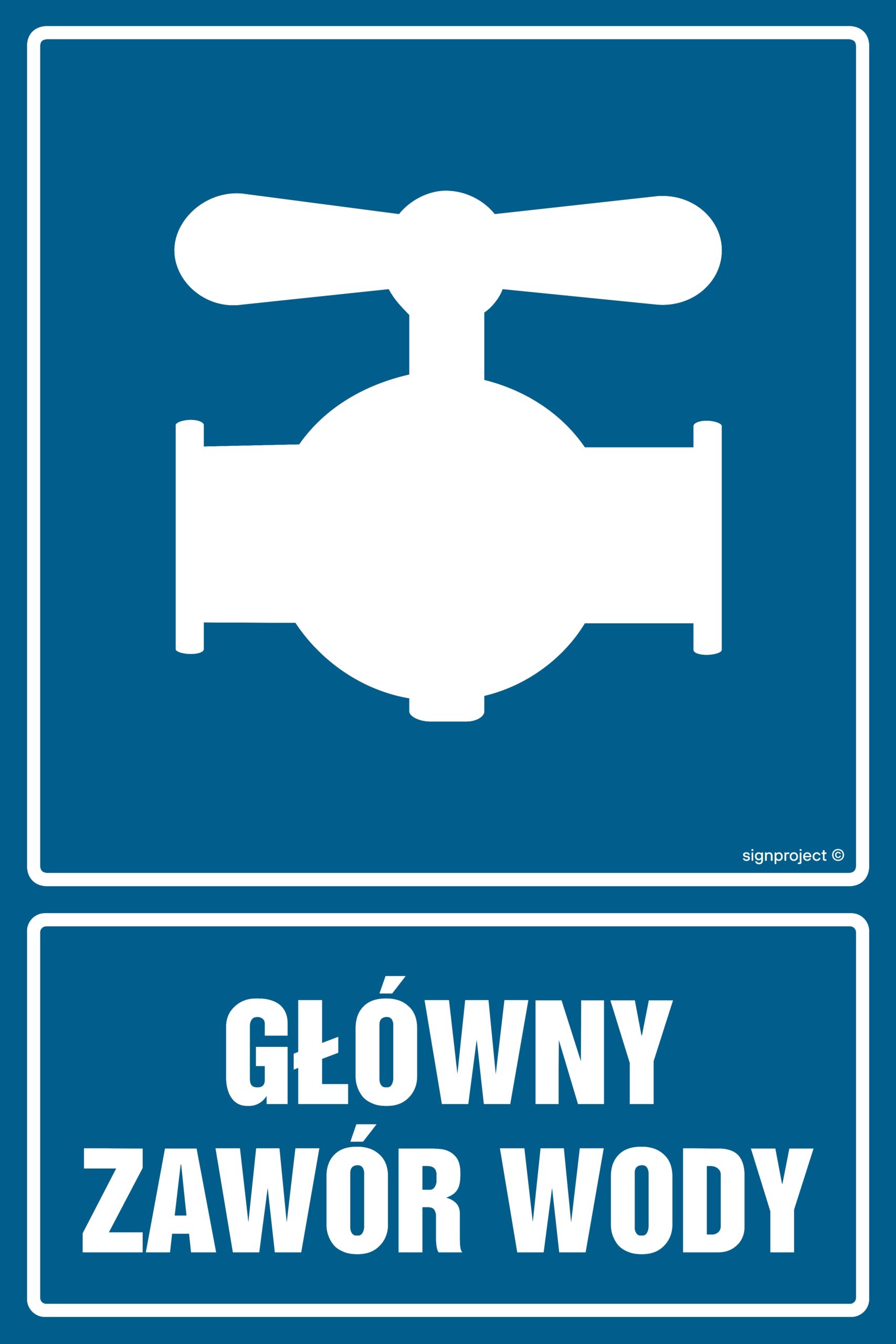 JD043 Główny zawór wody - opakowanie 10 sztuk