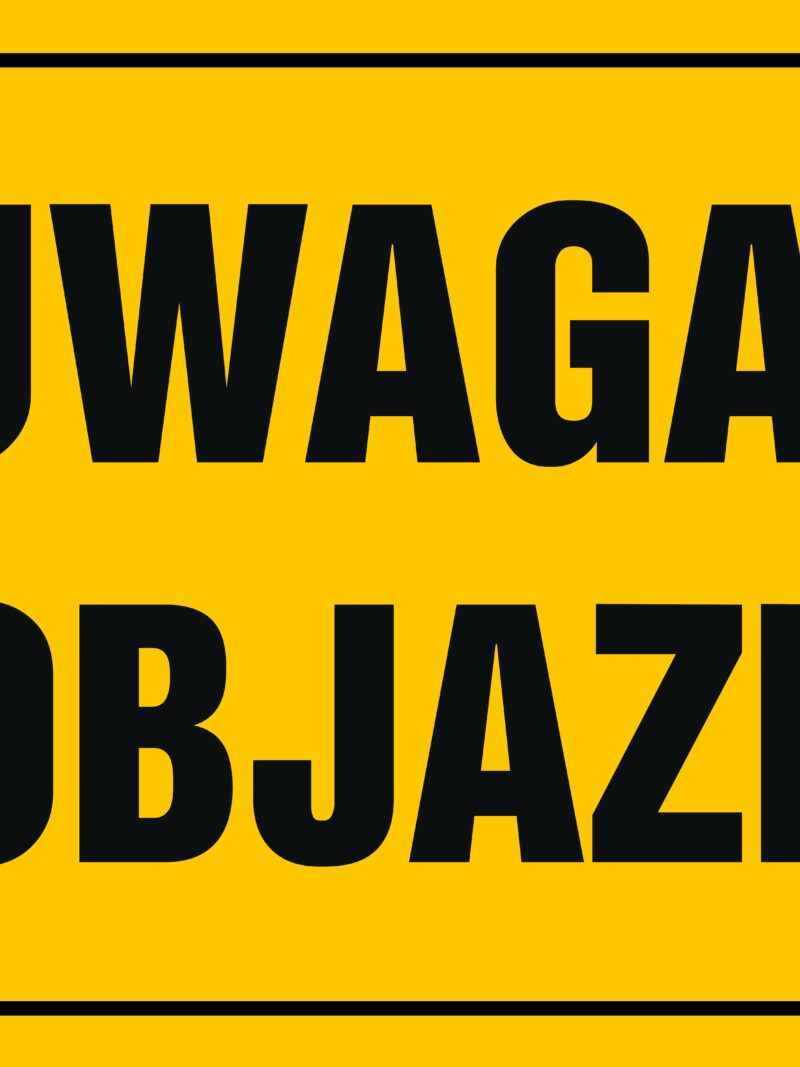 OA002 Uwaga! Objazd