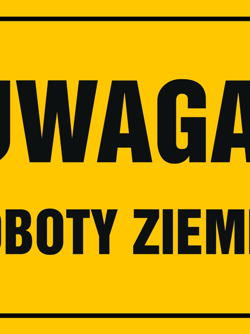 OA008 Uwaga! Roboty ziemne