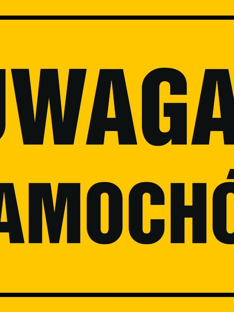 OA021 Uwaga! Samochód