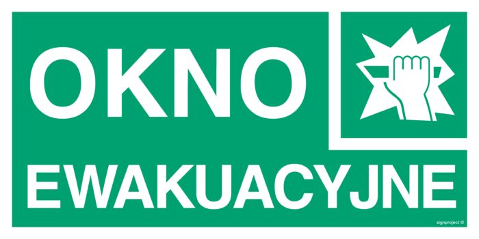 AC007 Okno ewakuacyjne