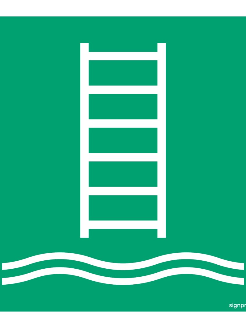 FB011 Embarkation ladder w/o text
