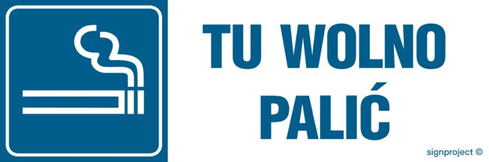NC018 Tu wolno palić