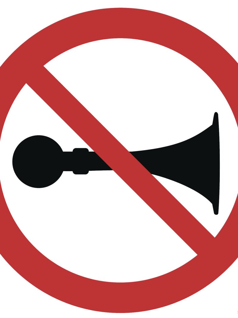 OD002 Zakaz używania synału dźwiękowego