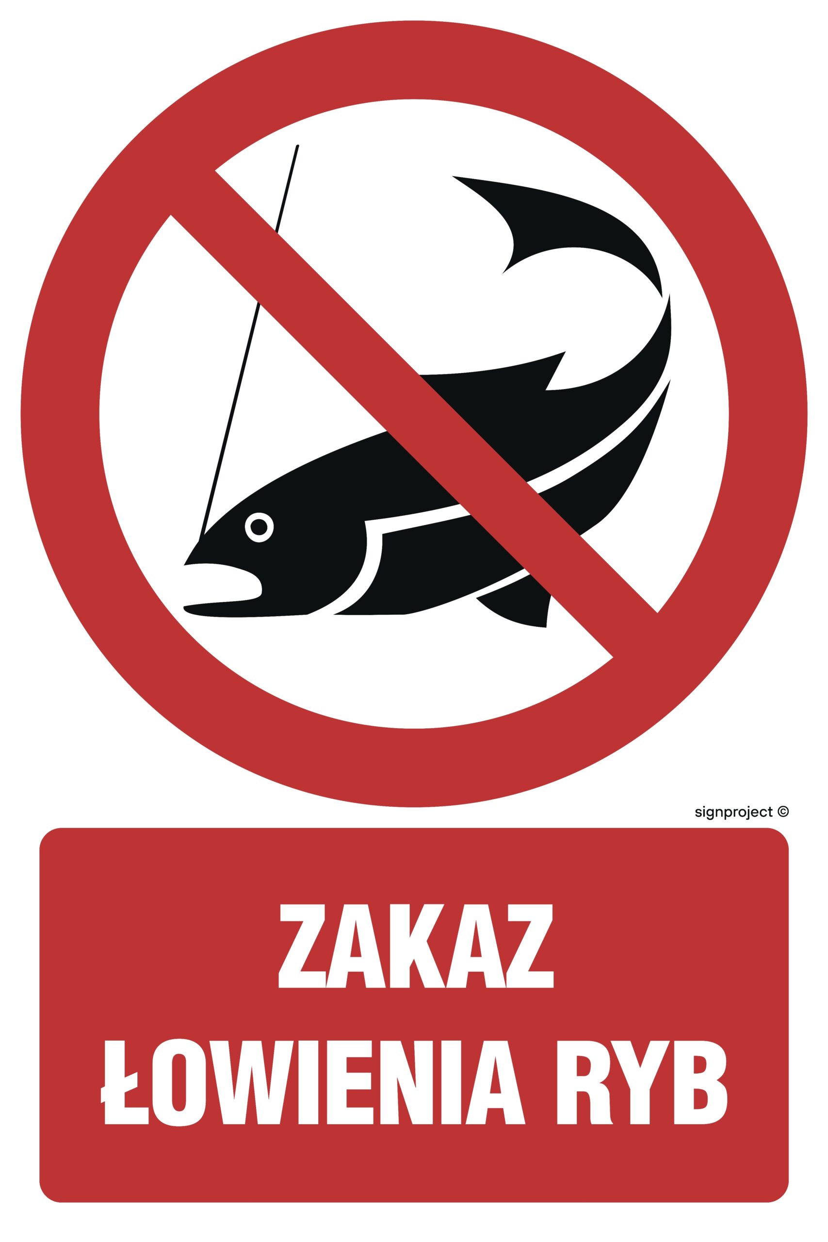 OD023 Zakaz łowienia ryb