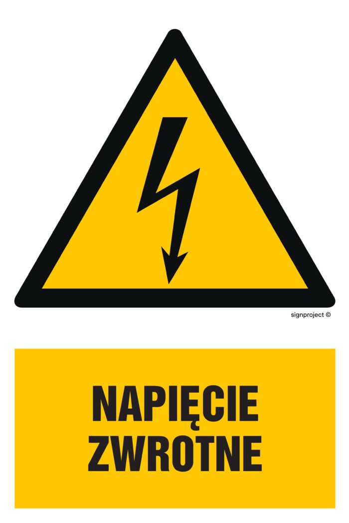 HA012 Napięcie zwrotne -  9 naklejek
