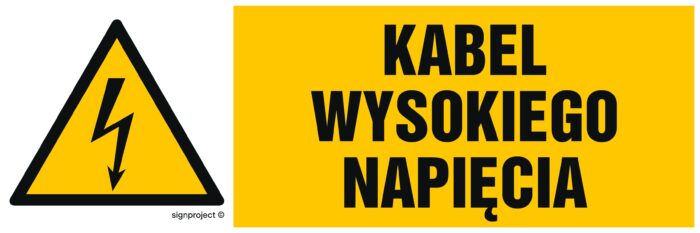 HB005 Kabel wysokiego napięcia -  8 naklejek -  8 naklejek