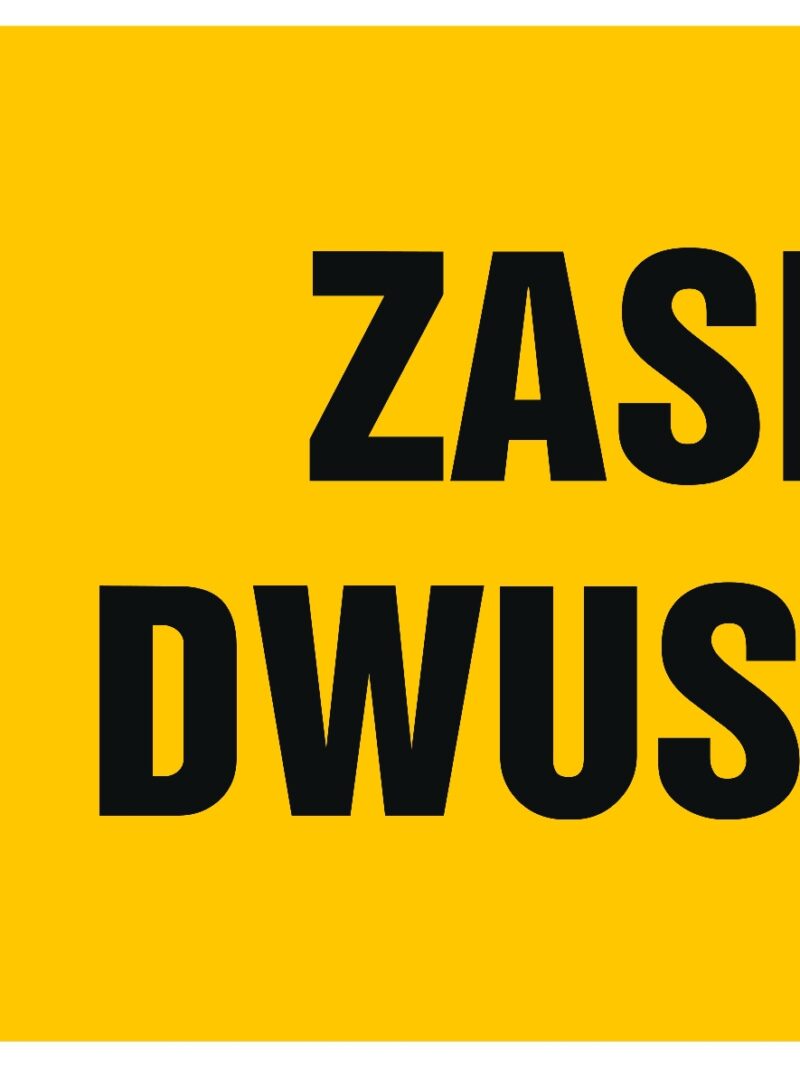 HB017 Zasilanie dwustronne -  8 naklejek -  8 naklejek