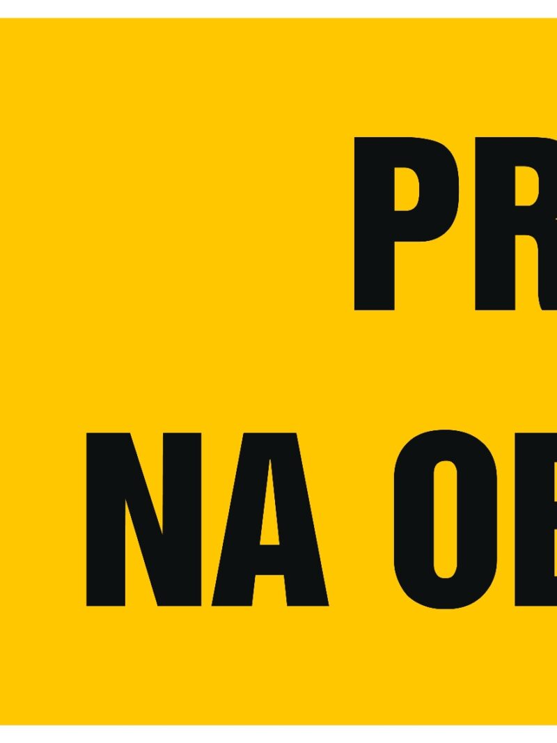 HB023 Prace na obiekcie -  8 naklejek -  8 naklejek