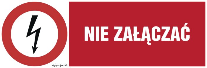 HD003 Nie załączać -  8 naklejek -  8 naklejek