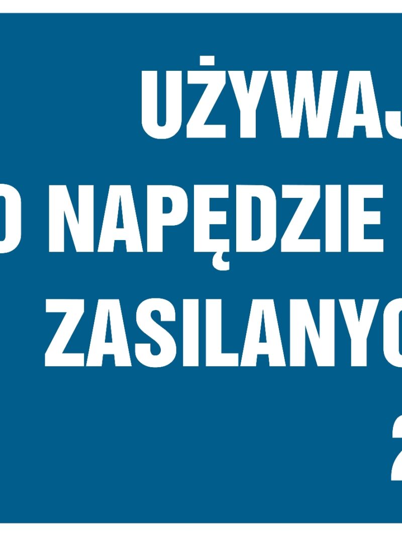 HF016 Używaj narzędzi o napędzie elektrycznym zasilanym napięciem 24V -  8 naklejek -  8 naklejek